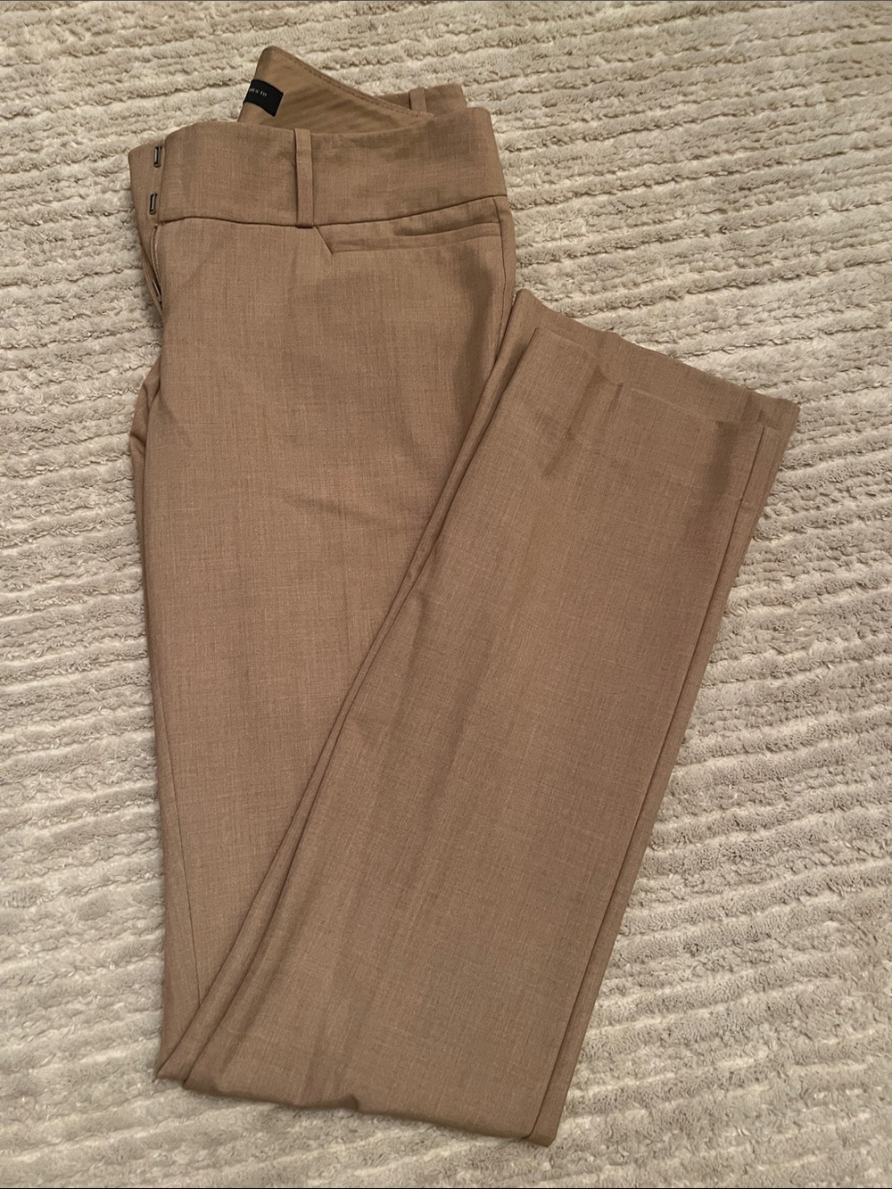 The Limited Women's Tailored Trousers in Camel Tan